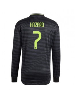 Real Madrid Eden Hazard #7 Ausweichtrikot 2022-23 Langarm